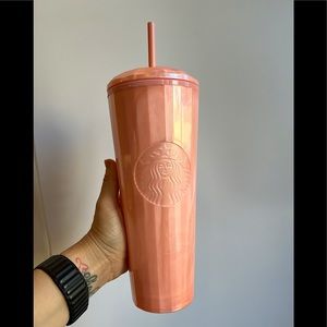 Starbucks Blush Pink dome tumbler